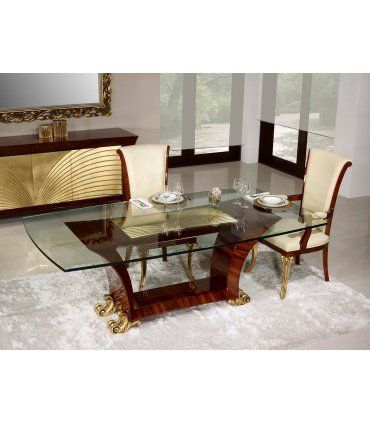 Mesa de comedor Art Déco Lateis