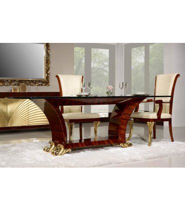 Mesa de comedor Art Déco Lateis