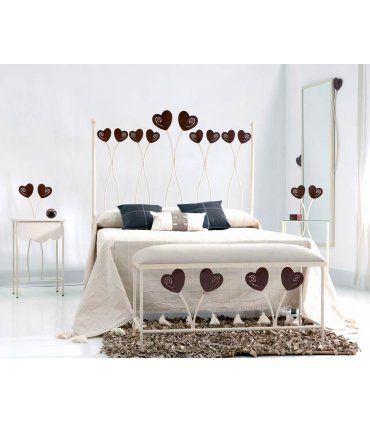 Dormitorio en forja Julieta