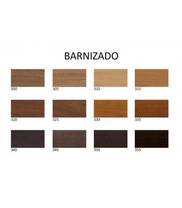 Acabados barnizados