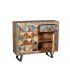 Mueble de entrada industrial colonial Indira