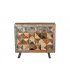 Mueble de entrada industrial colonial Indira