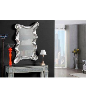 Espejo moderno plata Lasaran