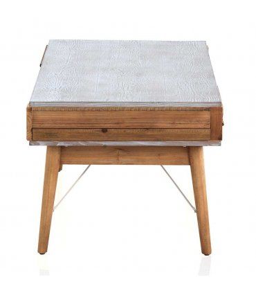 Mesa de centro rústica Cecil