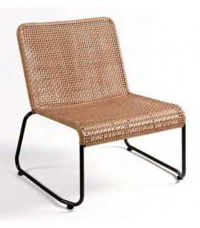 Sillón de ratán para jardín Manero