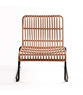 Sillón para exterior de ratán Palot