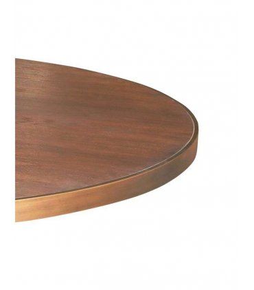 Mesa de comedor redonda Alcañiz de Ámbar Muebles.