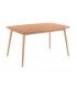 Mesa de comedor rectangular nórdica Colinete
