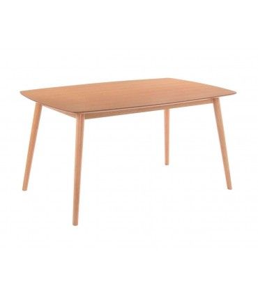 Mesa de comedor rectangular nórdica Colinete