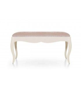 Banqueta pie de cama vintage Atienza de Ámbar Muebles.