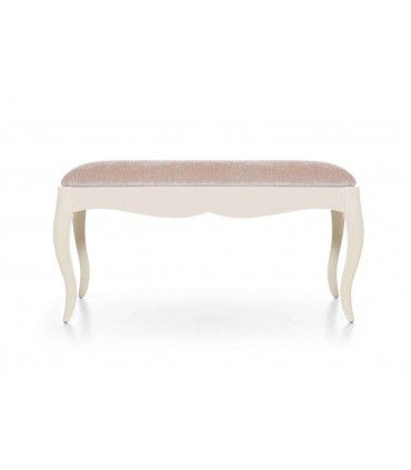 Banqueta pie de cama vintage Atienza de Ámbar Muebles.