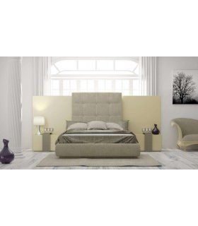 Dormitorio con cama tapizada DOR 07
