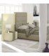 Dormitorio con cama tapizada DOR 07