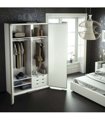 Armario contemporáneo de 2 puertas DOR 14