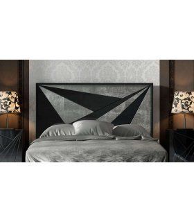 Dormitorio de diseño en negro y plata DOR 18