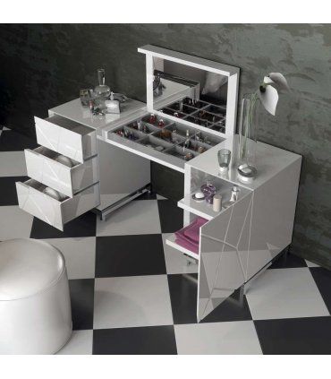 Tocador blanco de diseño DOR 29