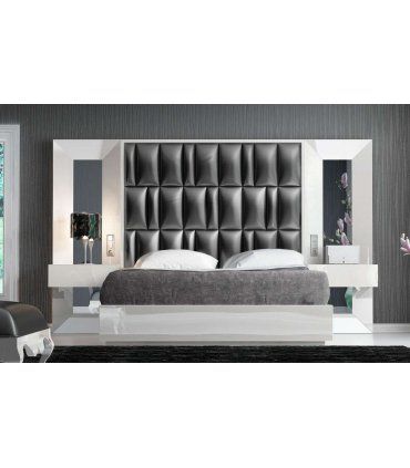 Cama tapizada con mesitas integradas DOR 33