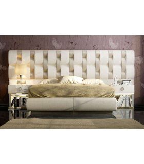 Dormitorio tapizado con luz DOR 40