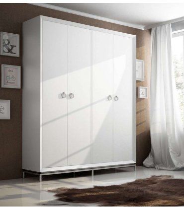 Armario contemporáneo blanco DOR 50