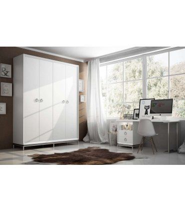 Escritorio contemporáneo blanco DOR 50