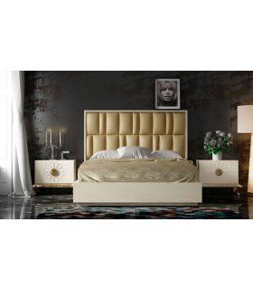 Dormitorio de diseño tapizado DOR 53 en Ámbar Muebles