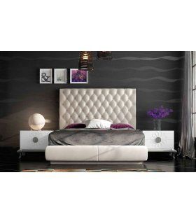 Dormitorio moderno tapizado DOR 56 en Ámbar Muebles