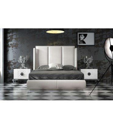 Dormitorio blanco de diseño DOR 58