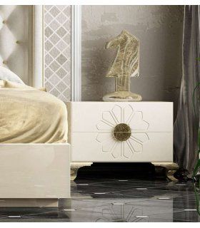 Dormitorio con tapizado capitoné DOR 59