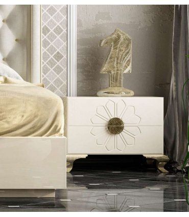 Dormitorio con tapizado capitoné DOR 59