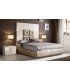 Dormitorio blanco contemporáneo DOR 73 en Ámbar Muebles
