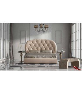 Dormitorio contemporáneo con cama velvet DOR 77