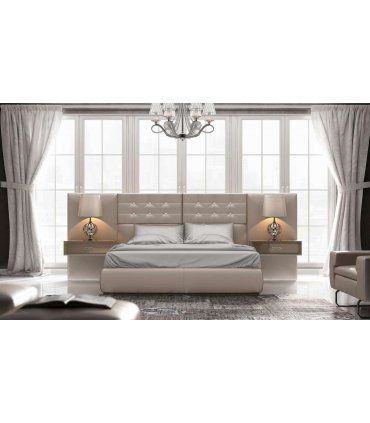 Dormitorio con mesitas integradas DOR 80