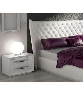 Dormitorio de diseño blanco DOR 83