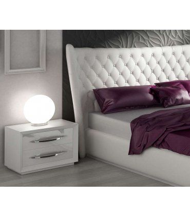 Dormitorio de diseño blanco DOR 83