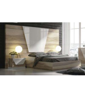 Dormitorio moderno en roble DOR 84