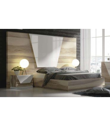 Dormitorio moderno en roble DOR 84