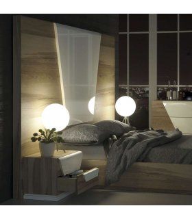 Dormitorio moderno en roble DOR 84