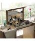 Tocador moderno en roble DOR 86