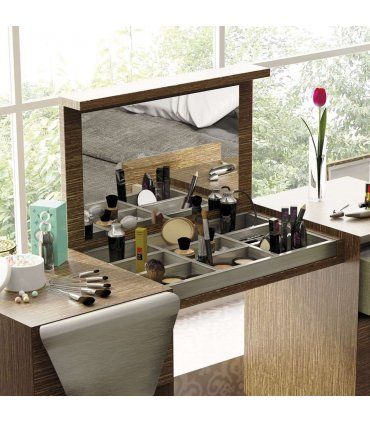 Tocador moderno en roble DOR 86