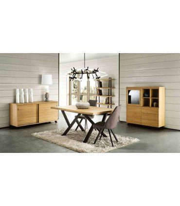 Aparador moderno puertas correderas Naturaa, comedor