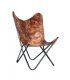 Silla Butterfly de cuero