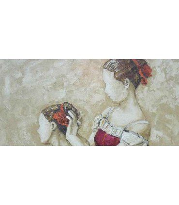 Bailarinas con tocado