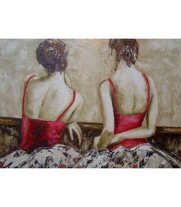 Bailarinas clásicas en barra
