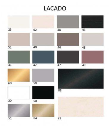 Acabados lacados