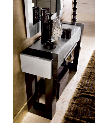 Consola moderna plata Vibio
