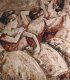 Cuadro tres bailarinas clásicas