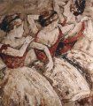Cuadro tres bailarinas clásicas