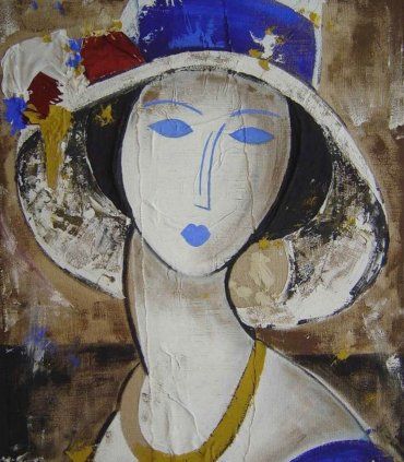 Cuadro Mujer Vintage C