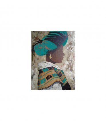 Cuadro Pintura Original Negrita I