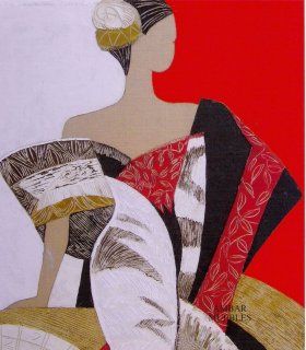Cuadro Pintura Original Dama II